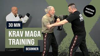 30 min Krav Maga Beginner Training | Partner Session | SAMI-X Defence