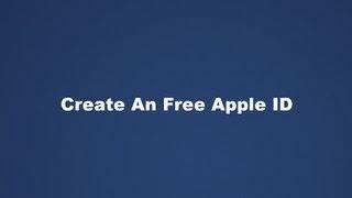 Create A Free Apple ID In iTunes Without A Credit Card