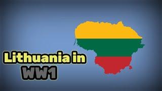 When did Germany occupy Lithuania in ww1?Lithuania in world war 1