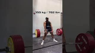 deadlift asumer 355kg. #ytshorts #strengthtraining #fit @UrbanRecTv