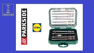 SHORT Presentation PARKSIDE PBS 3 B2 bit set LIDL
