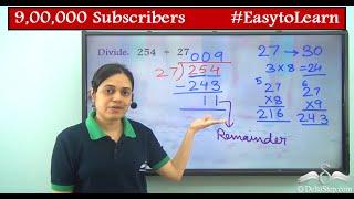 Division of 2 digit numbers With Remainder | Class 3 | CBSE | NCERT | ICSE