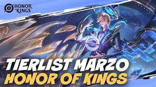 TIERLIST MARZO 2025 HONOR OF KINGS - MEJORES HEROES PARA CADA LINEA!