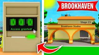ALLE SECRETS im NEUEN FILMSTUDIO von BROOKHAVEN  (Roblox Brookhaven)