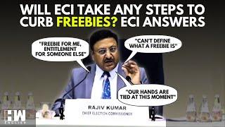 Will ECI Take Any Steps To Curb Freebies? CEC Rajiv Kumar Answers | Level Playing Field | Elections