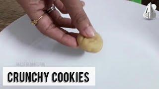 Crunchy cookies within minutes || just 3 ingredients || Yummy snack