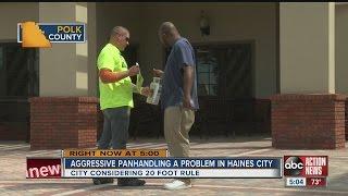 Haines City to consider more restrictions for panhandling