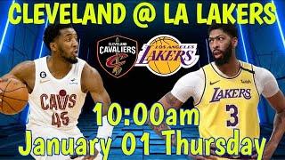 LA LAKERS vs CLEVELAND I LIVE SCORES PLAY-BY-PLAY & COMMENTARY