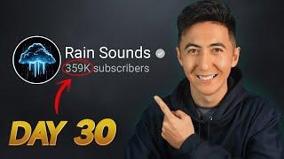 I Tried Making Money Posting Rain Videos for 30 Days & Made $__