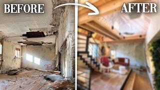 TIMELAPSE 2 YEARS - Renovating an abandoned house | Start to Finish