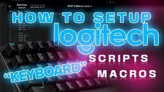 How to use macros with Logitech Keyboard (Lua Scripts)