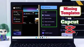 Fix CapCut Template Missing on Windows Laptop PC! [Not Showing]