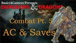 Dungeons and Dragons: Basics of Armor Class and Saving Throws