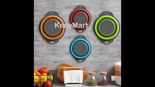 Silicone Foldable Strainer Basket Colander Kedymart Wholesale