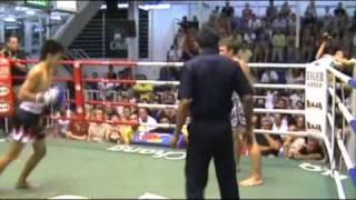 Ankie (Rawai Muay Thai) beats David (Tiger Muay Thai): 7 January 2011