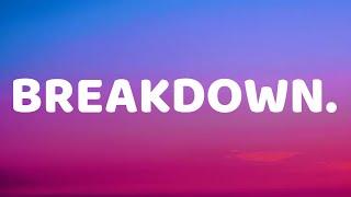 YUNGBLUD - breakdown. (Lyrics)