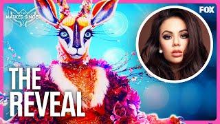 The Reveal: Janel Parrish is Gazelle | Season 10 | The Masked Singer