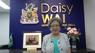 2022, Daisy Wai MPP, Congratulations Message for TorontoTV 20th anniversasry, English version