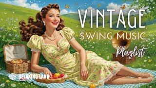 Happy Spring Morning | 1940s Swing Jazz & Big Band Energy ️