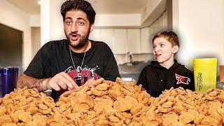 Chicken Nugget Eating CHALLENGE With FaZe H1ghSky1