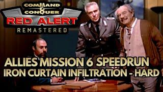 Red Alert Remastered - Allies Mission 6 - Iron Curtain Infiltration [Hard]