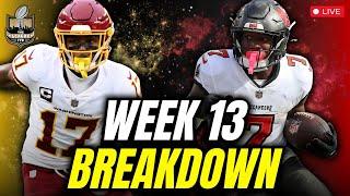 NFL Week 13 Recap: Top Players, Key Takeaways, & Bad Performances | Fantasy Football 2024