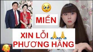 MIỂN XIN LỖI FAN CHÍNH NGHĨA 111 XIN LỖI NGUYỄN PHƯƠNG HẰNG #lethimien