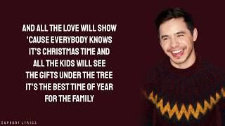 David Archuleta - Merry Christmas, Happy Holidays (Lyrics)