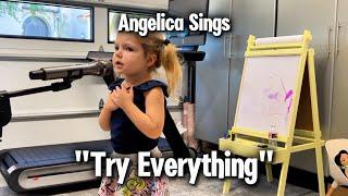 3-Year-Old Angelica Nero Sings - “Try Everything" | Popular Song from Zootopia by Shakira!