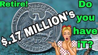 Top 5 Ultra Quarter Dollar Coins Most Valuable Washington Quarter worth money!Coins worth Quarter!