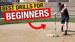 5 BEST Baseball Hitting Drills For BEGINNERS!! ️