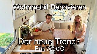 Wohnmobil renovieren I Der neue Trend? Roomtour Fiat Ducato Knaus 520 bei Jan und Laura