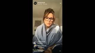 Jessica Vosk IG Live -- 10/27/17 [1/4]