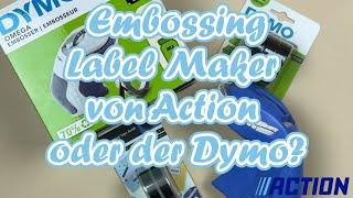 Embossing Label Maker von Action oder der Dymo? || Test