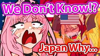 Calli and Gigi Are Too American to Know This 【Mori Calliope Hololive EN】