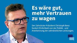 "Über die privaten Versicherer bringen wir Fortschritt in die Praxen": Prof. Christoph Benz | PKV