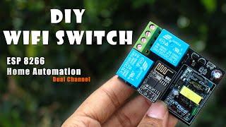 How to Make Wireless Home Automation | DIY Wireless switch | WiFi