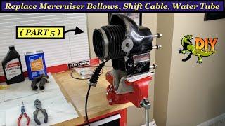 Replace Mercruiser alpha one gen 1(2) outdrive Bellows - PART 5