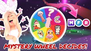 MYSTERY WHEEL DECIDES What PETS I Make *MEGA NEON* In Adopt Me! (PART 4) |  BlossomBunnyBeb