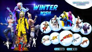 Winter Wish Event Free Fire | throne emote return | free fire new event | ff new event