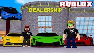 MY OWN SUPER CARS DEALERSHIP in ROBLOX VEHICLE TYCOON