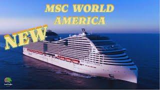 MSC World America: Full Ship Review – New Cruise Ship 2025!