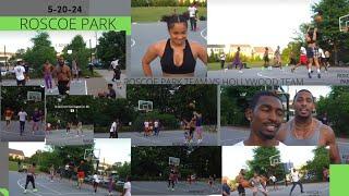 ROSCOE PARK TEAM VS HOLLYWOOD TEAM ( WAIT THE END) #4k