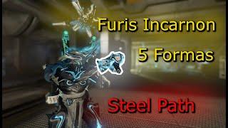 Furis Incarnon 5 Forma - Steel Path - Circuito - Etc #build #steelpath #gameplay #warframe