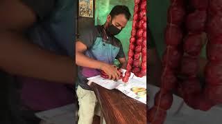 Traditional Goan Pork Sausages ️ #goa #goan #goansausages #goanfood #goaindia