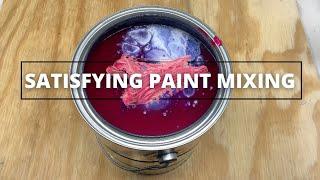 SATISFYING PAINT MIXING | TRY TO GUESS THE COLOR?