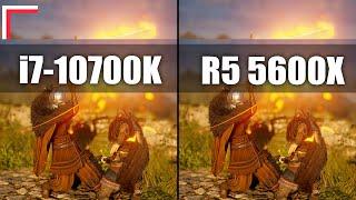 Intel Core i7-10700K vs AMD Ryzen 5 5600X — Test in 10 Games! [1080p, 1440p, 4K]