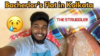 Bachelor's Flat in Kolkata|| First Day in New Flat|| Kolkata Flat Rent