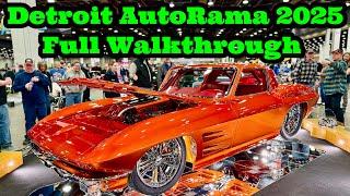  DETROIT AUTORAMA 2025 Car Show Full Walkthrough see the Top Cars, Trucks and Motorcycles in 4K