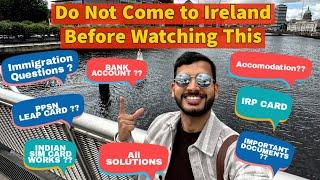 Master's in Ireland: Must-Do Things Before Arriving | GNIB, PPSN, IRP, Leap Card Guide